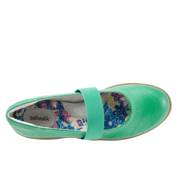 Softwalk Womens High Point Green Shoes (NWT) - Picture 7 of 7